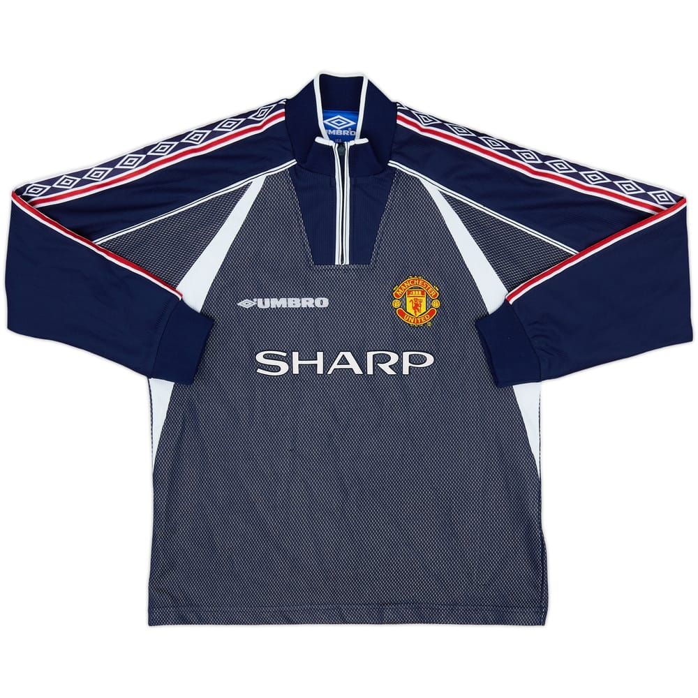 1998-99 Manchester United Camiseta de Arquero - 8/10 - (L. Niños)