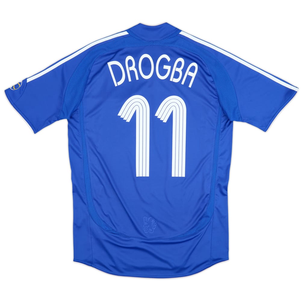 2006-08 Chelsea Home Shirt Drogba #11 - 6/10 - (S)