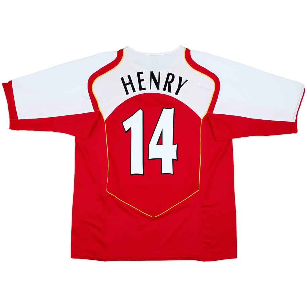 2004-05 Arsenal Home Shirt Henry #14 - 8/10 - (XXL)