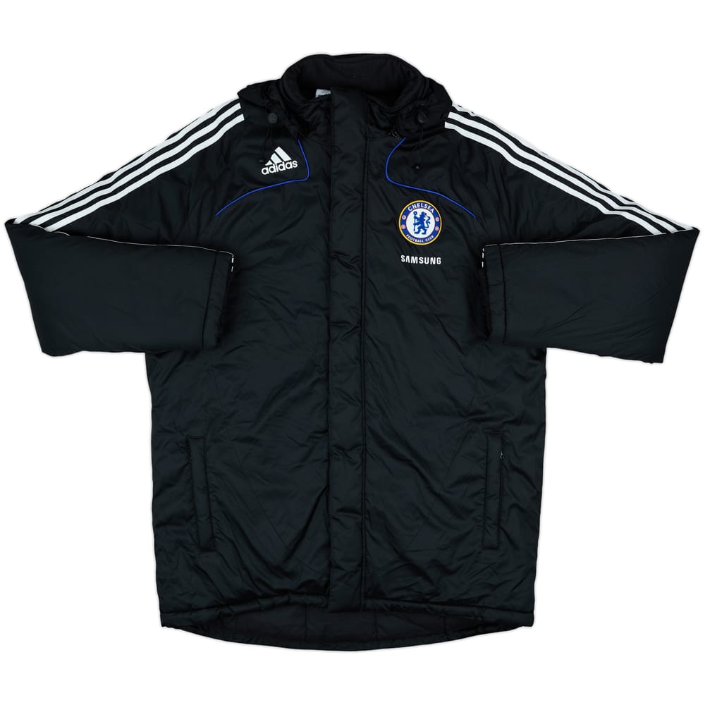 2008-09 Chelsea adidas Padded Bench Coat - 9/10 - (XL)
