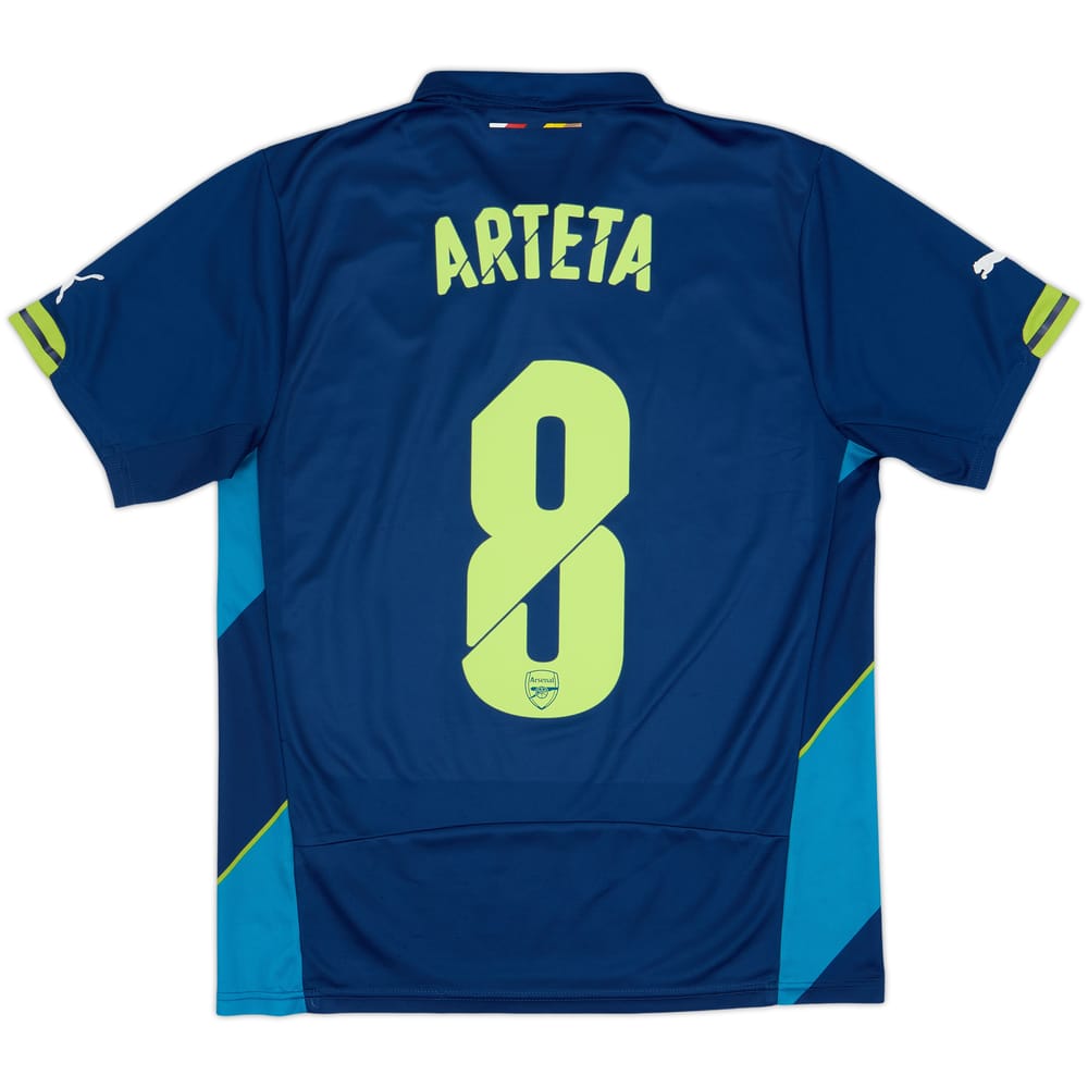 2014-15 Arsenal Tercera Camiseta Arteta #8 - 6/10 - (S)