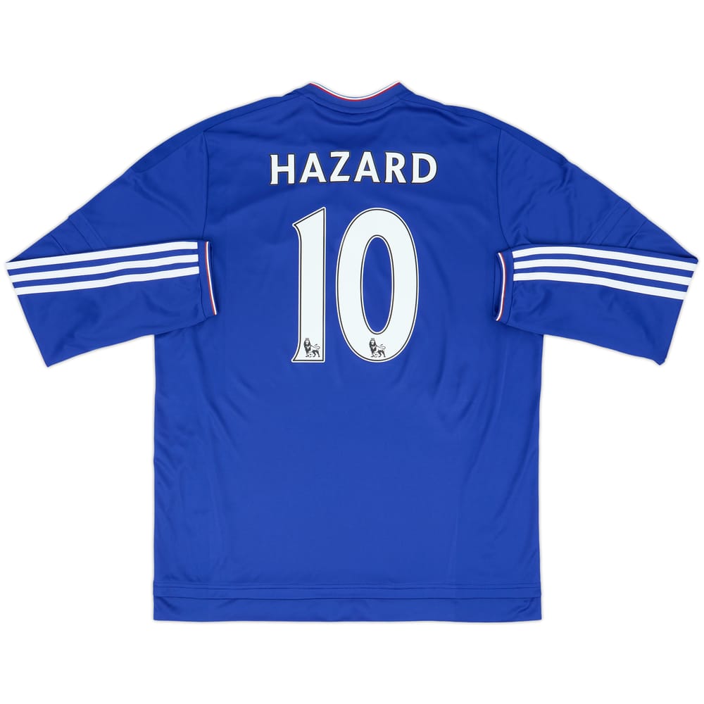 2015-16 Chelsea Home L/S Shirt Hazard #10 - 8/10 - (XL)
