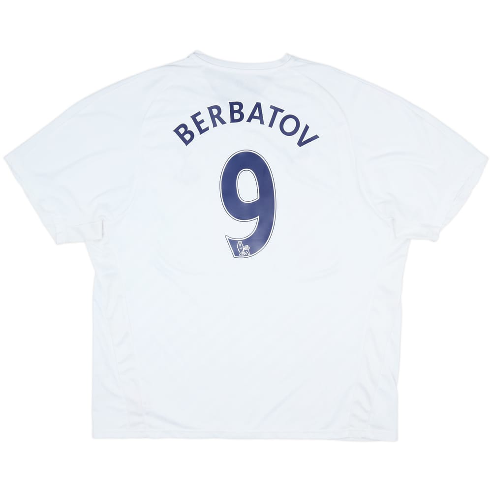 2007-08 Tottenham Home Shirt Berbatov #9 - 8/10 - (3XL)