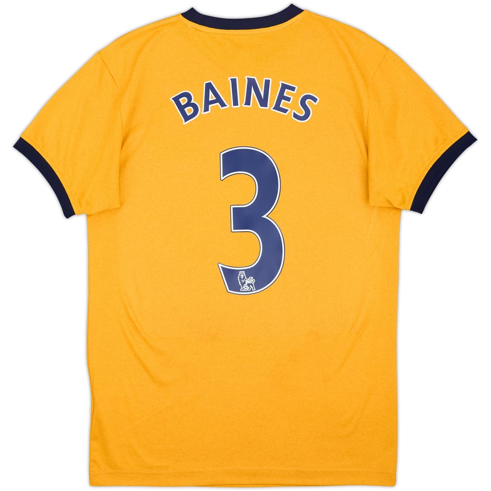 2011-12 Everton Camiseta de Visitante Baines #3 - 9/10 - (S)