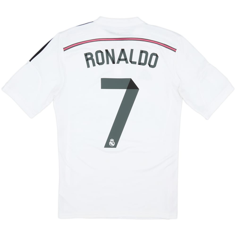 2014-15 Real Madrid Home Shirt Ronaldo #7 - 6/10 - (S)