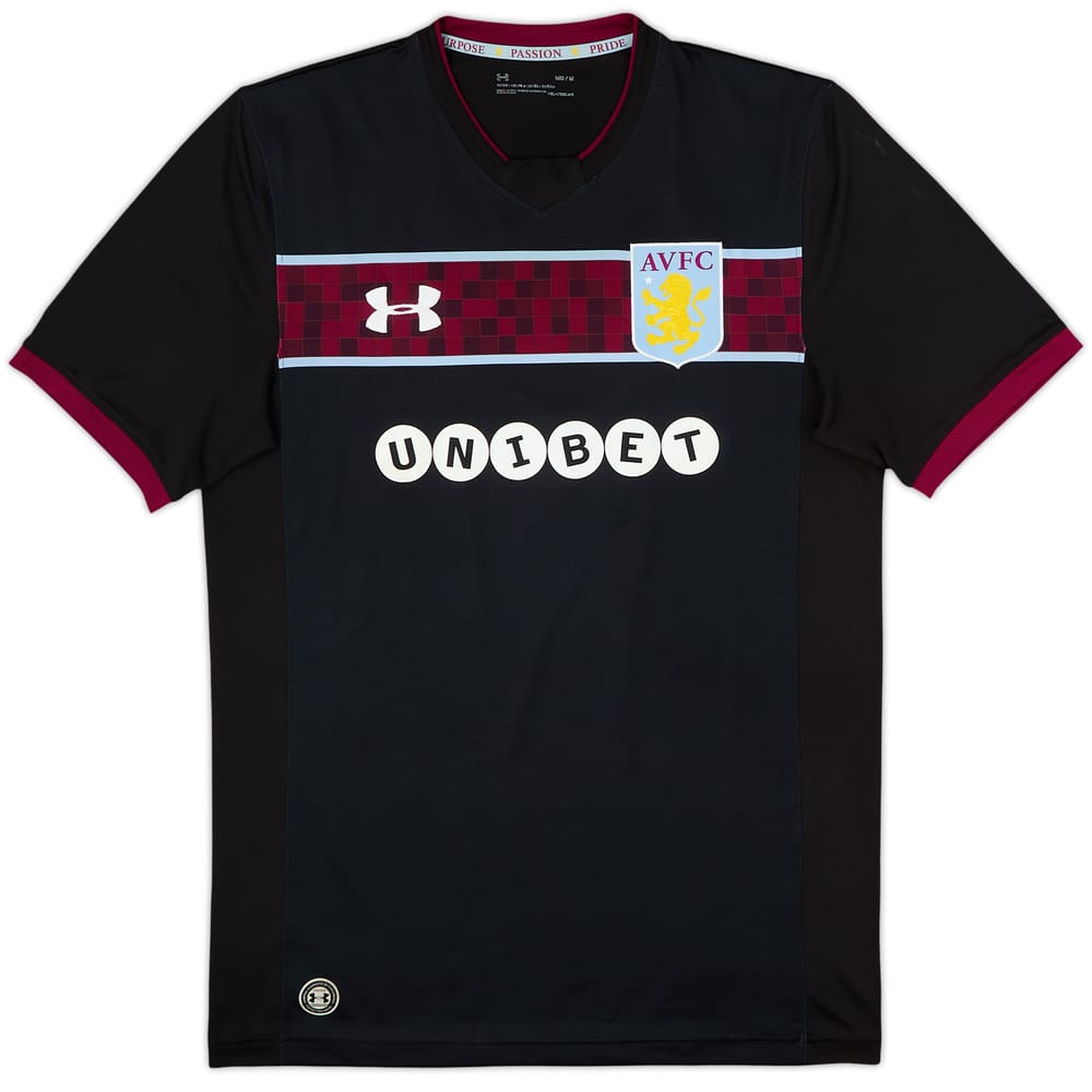 2017-18 Aston Villa Away Shirt - 8/10 - (M)