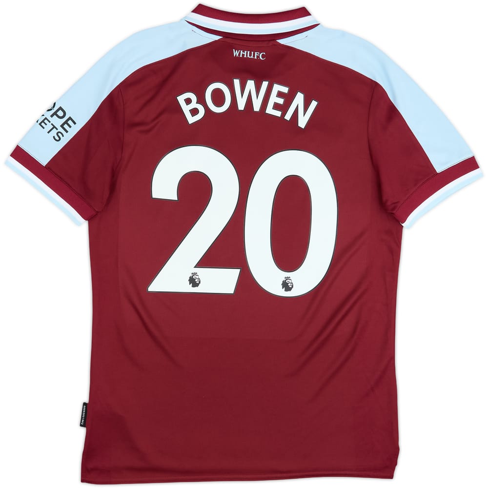 2021-22 West Ham Home Shirt Bowen #20 - 7/10 - (M)