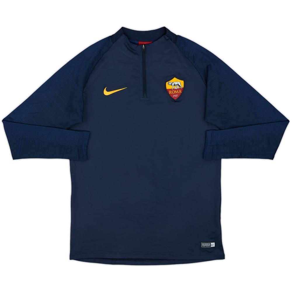 2019-20 Roma Nike 1/4 Zip Drill Top - 9/10 - (M)