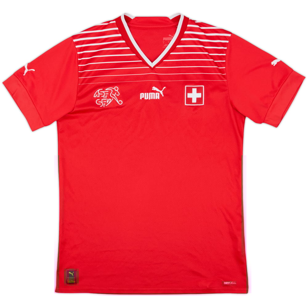 2022-23 Switzerland Home Shirt - 9/10 - (S)