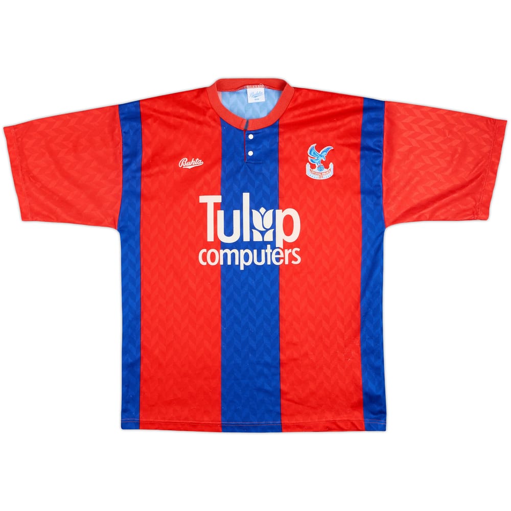 1991-92 Crystal Palace Home Shirt - 9/10 - (M)