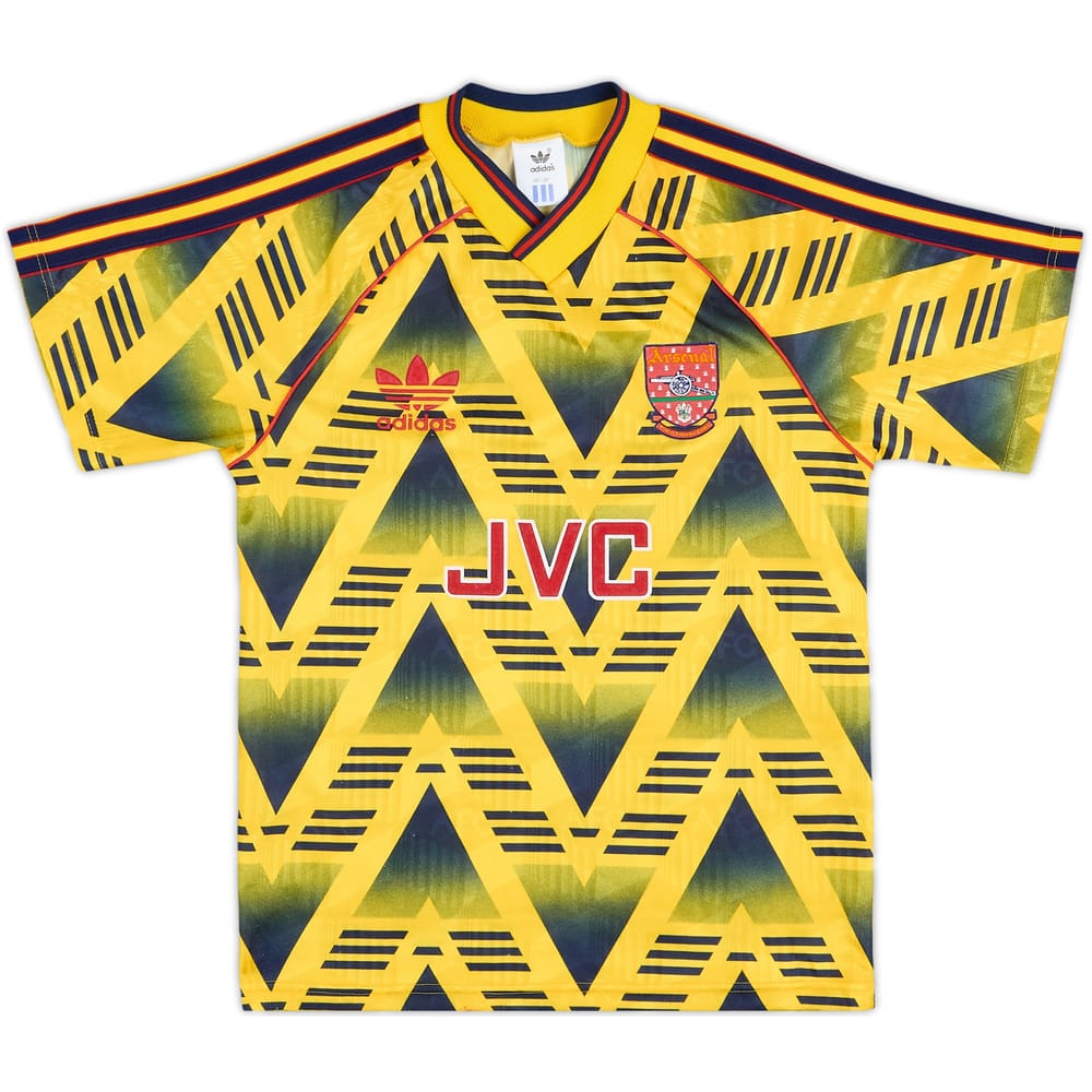 1991-93 Arsenal Away Shirt - 8/10 - (M.Boys)