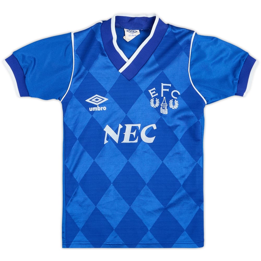1986-89 Everton Home Shirt - 8/10 - (S.Boys)