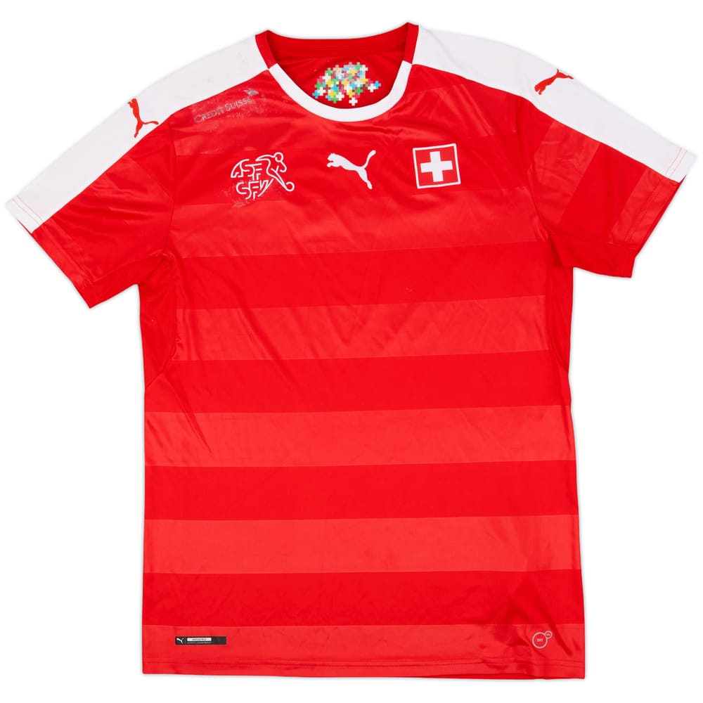 2016-17 Switzerland Home Shirt - 6/10 - (M)