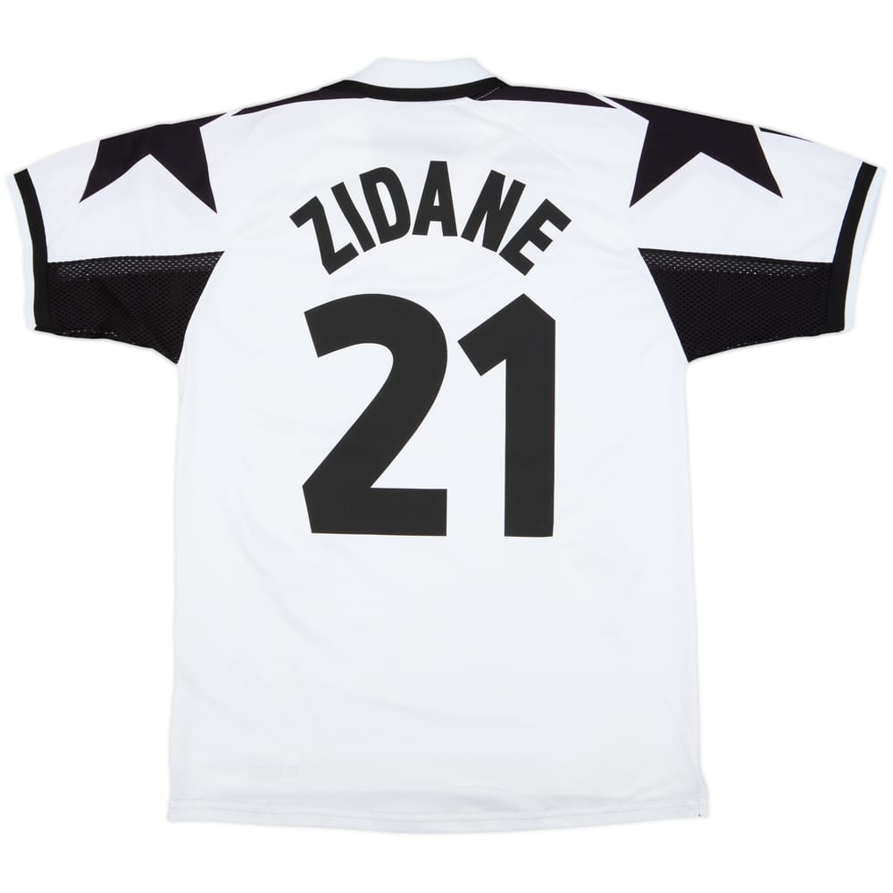 1999-00 Juventus Away Shirt Zidane #21 - 8/10 - (M)