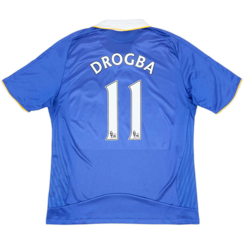 2008-09 Chelsea Home Shirt Drogba #11 - 8/10 - (L)
