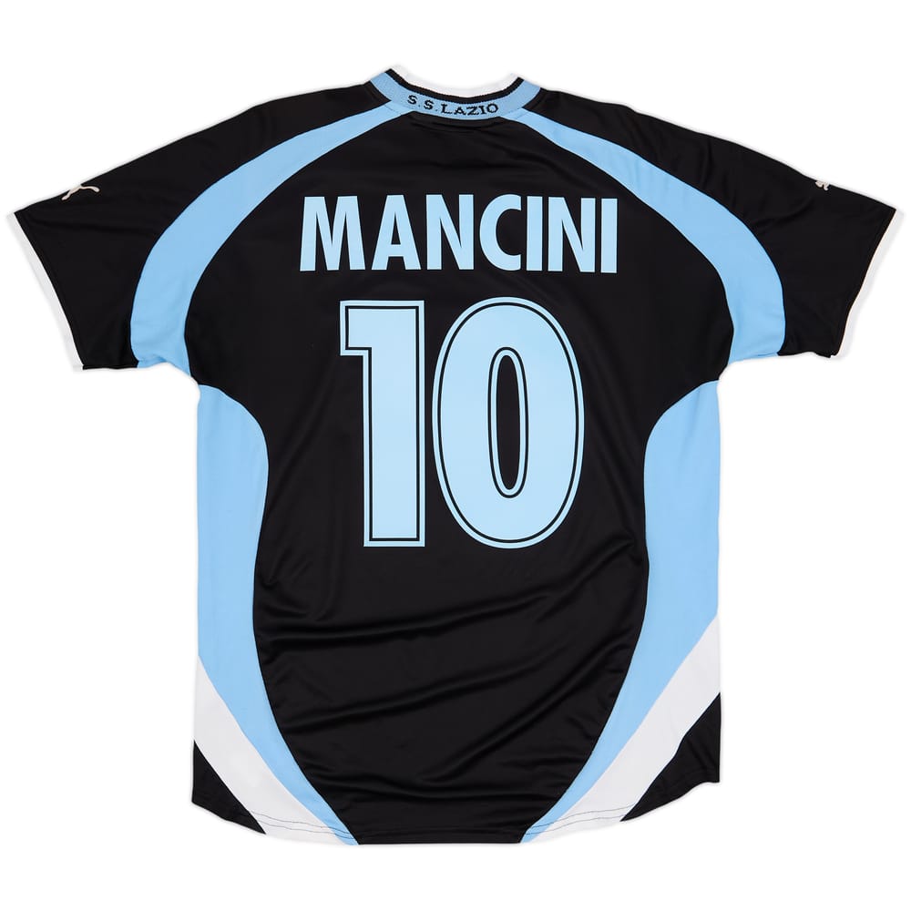 1999-00 Lazio Away Shirt Mancini #10 - 8/10 - (L)