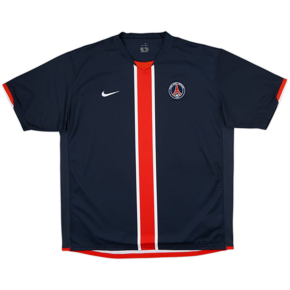2006-07 Paris Saint-Germain Home Shirt - 9/10 - (XL)