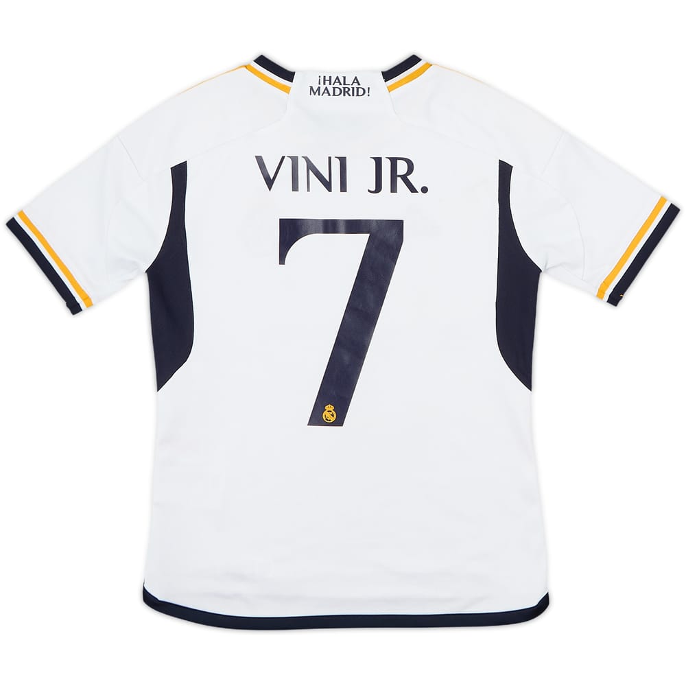 2023-24 Real Madrid Home Shirt Vini Jr. #7 - 7/10 - (S.Boys)