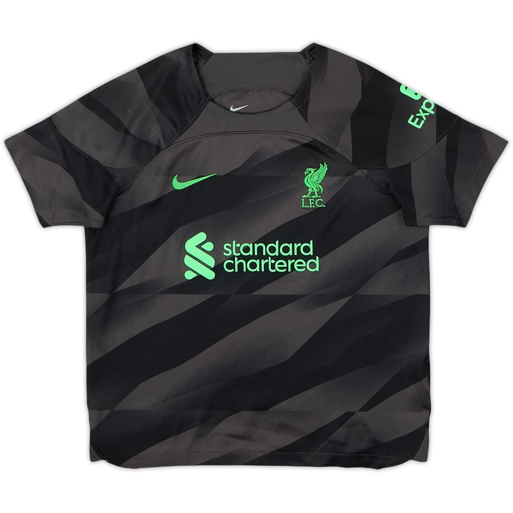 2019-20 Liverpool GK S/S Shirt - 7/10 - (S.Boys)