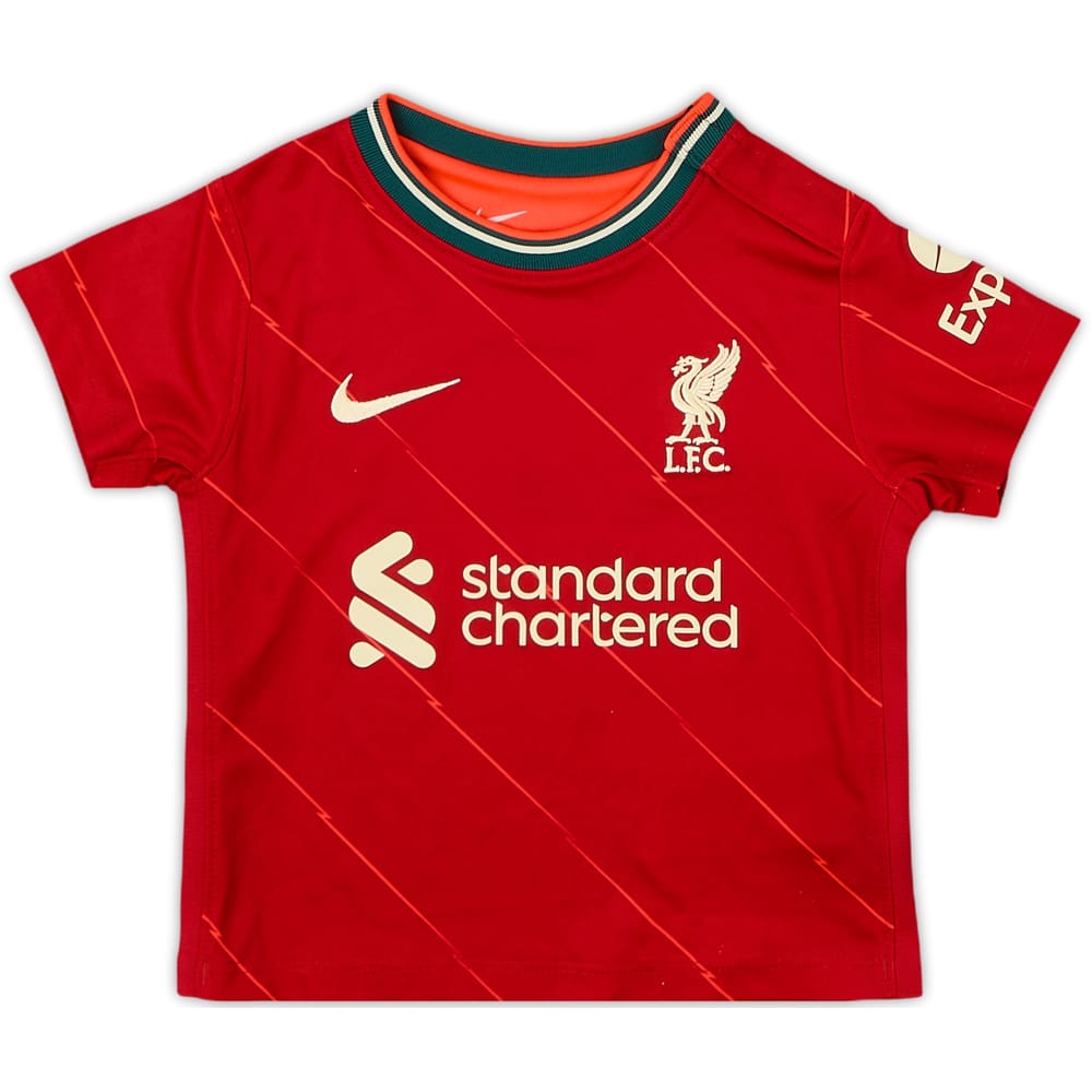 2021-22 Liverpool Home Shirt - 10/10 - (12-18 Months)