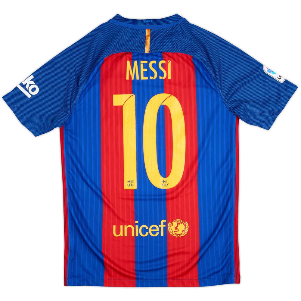 2016-17 Barcelona Home Shirt Messi #10 - 8/10 - (S)