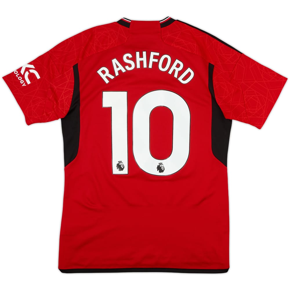 2023-24 Manchester United Home Shirt Rashford #10 - 8/10 - (M)