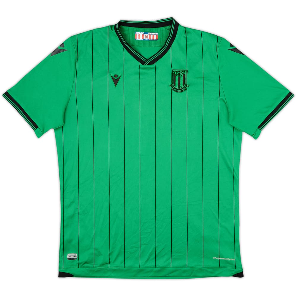 2021-22 Stoke City Away Shirt - 8/10 - (XL.Boys)