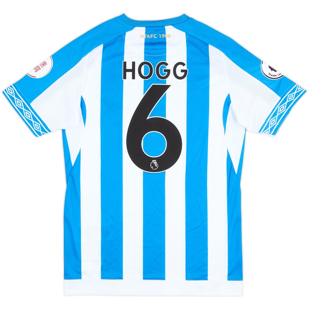 2018-19 Huddersfield Match Issue Home Shirt Hogg #6