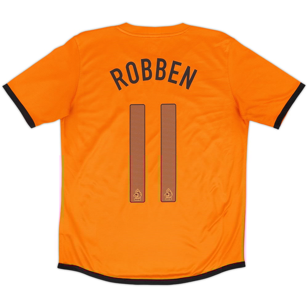 2012-13 Netherlands Home Shirt Robben #11 - 8/10 - (XL.Boys)