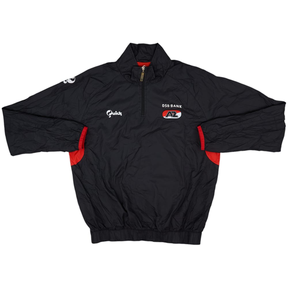 2006-08 AZ Alkmaar Quick 1/4 Zip Drill Top - 5/10 - (XL)