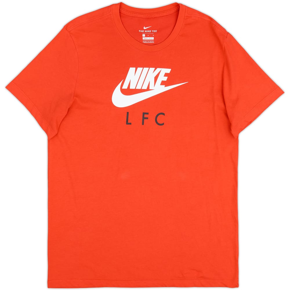 2020-21 Liverpool Nike Cotton Tee - 9/10 - (L)