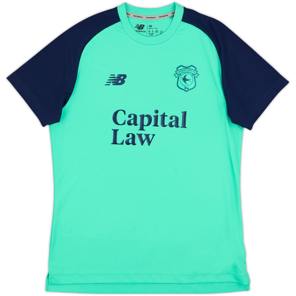 2023-24 Cardiff City New Balance Training Shirt - 9/10 - (M)