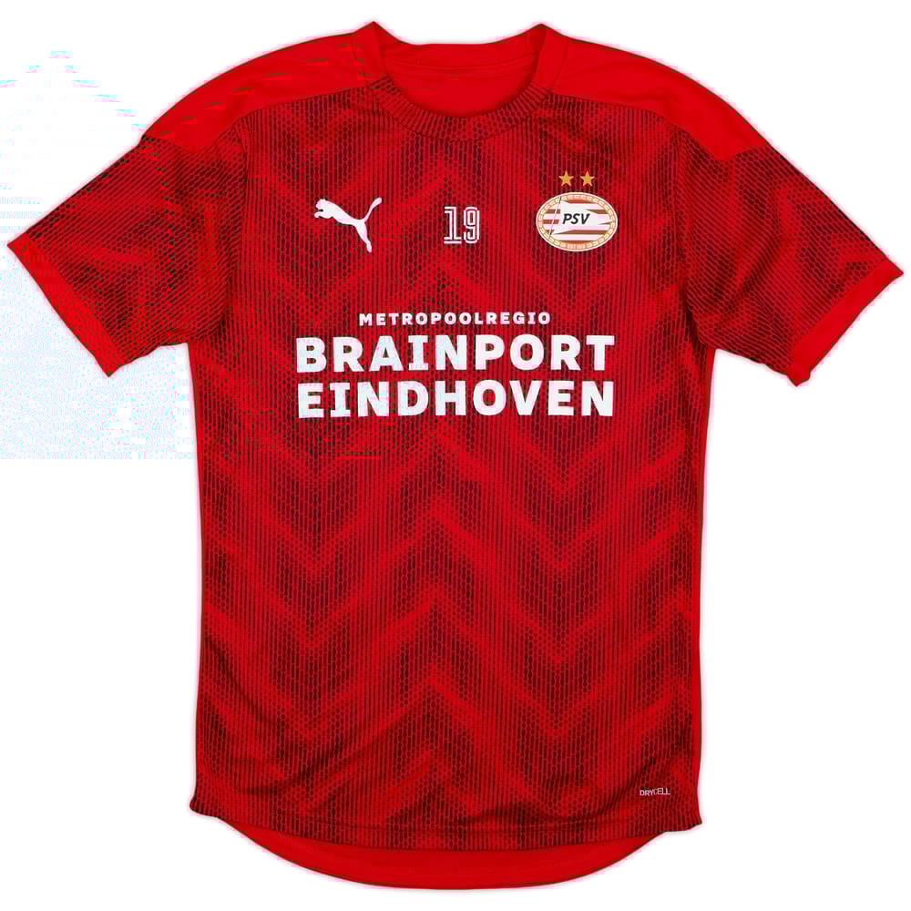 2020-21 PSV Puma Player Issue Training Shirt #19 - 9/10 - (S)