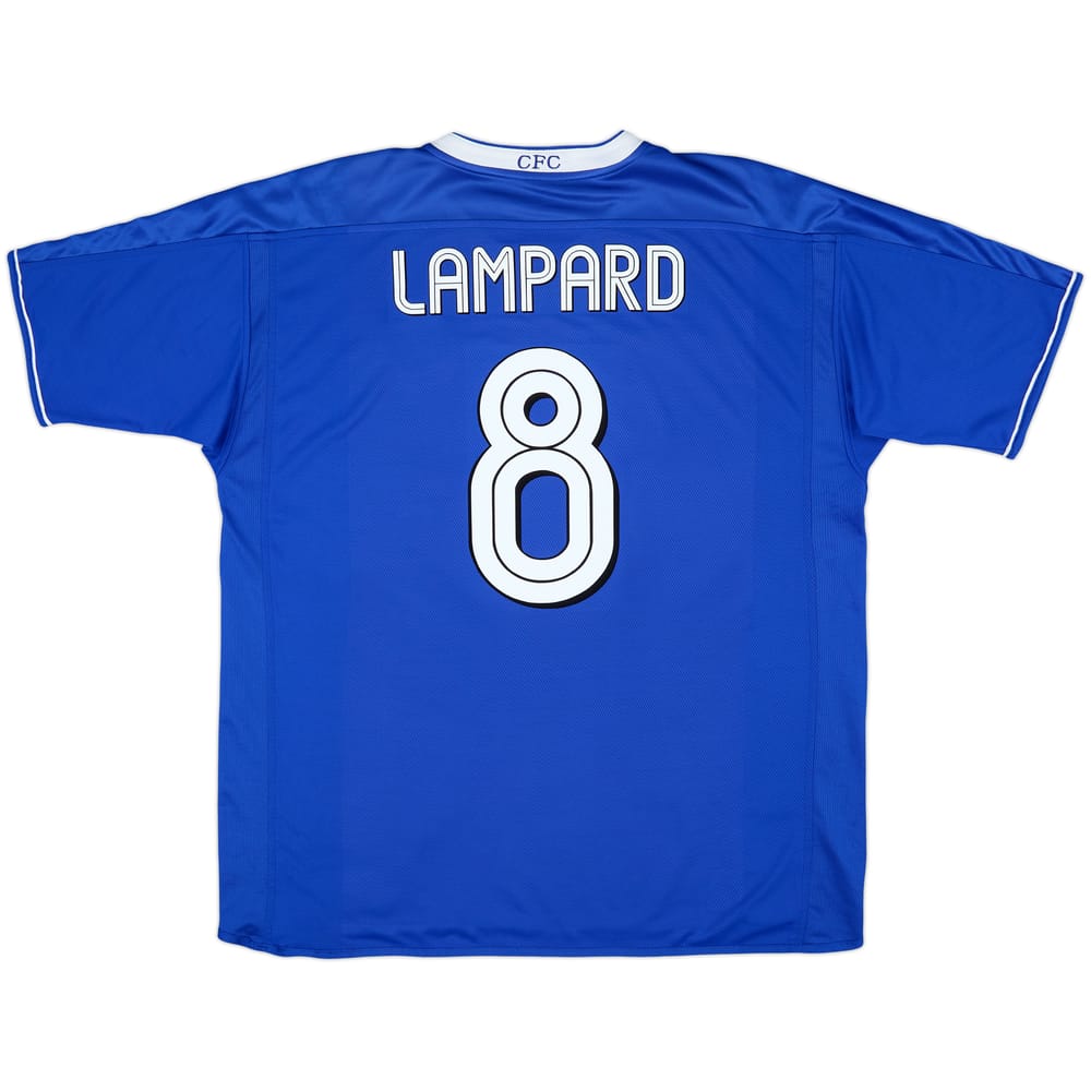 2003-05 Chelsea Home Shirt Lampard #8 - 7/10 - (XL)