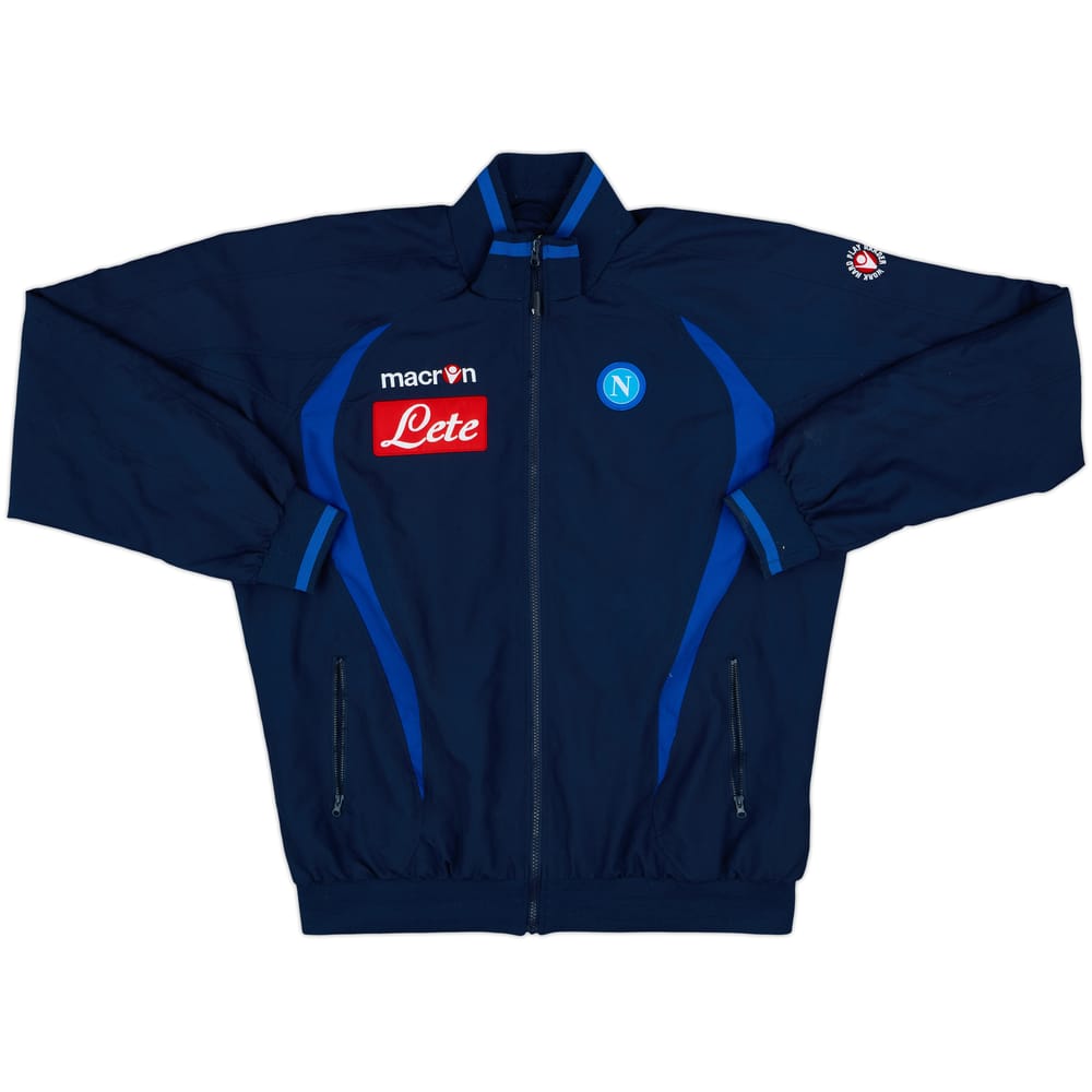 2009-10 Napoli Macron Track Jacket - 8/10 - (3XL)