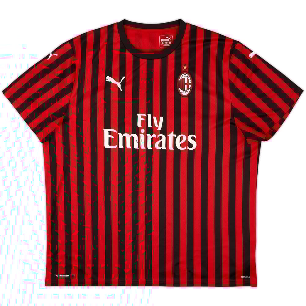 2019-20 AC Milan Home Shirt - 5/10 - (XXL)