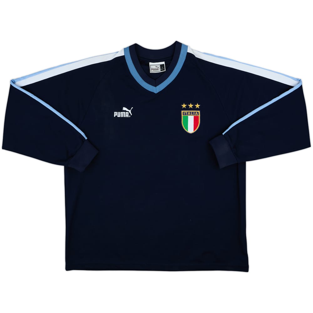 2003-04 Italy Puma Training L/S Shirt - 8/10 - (L)