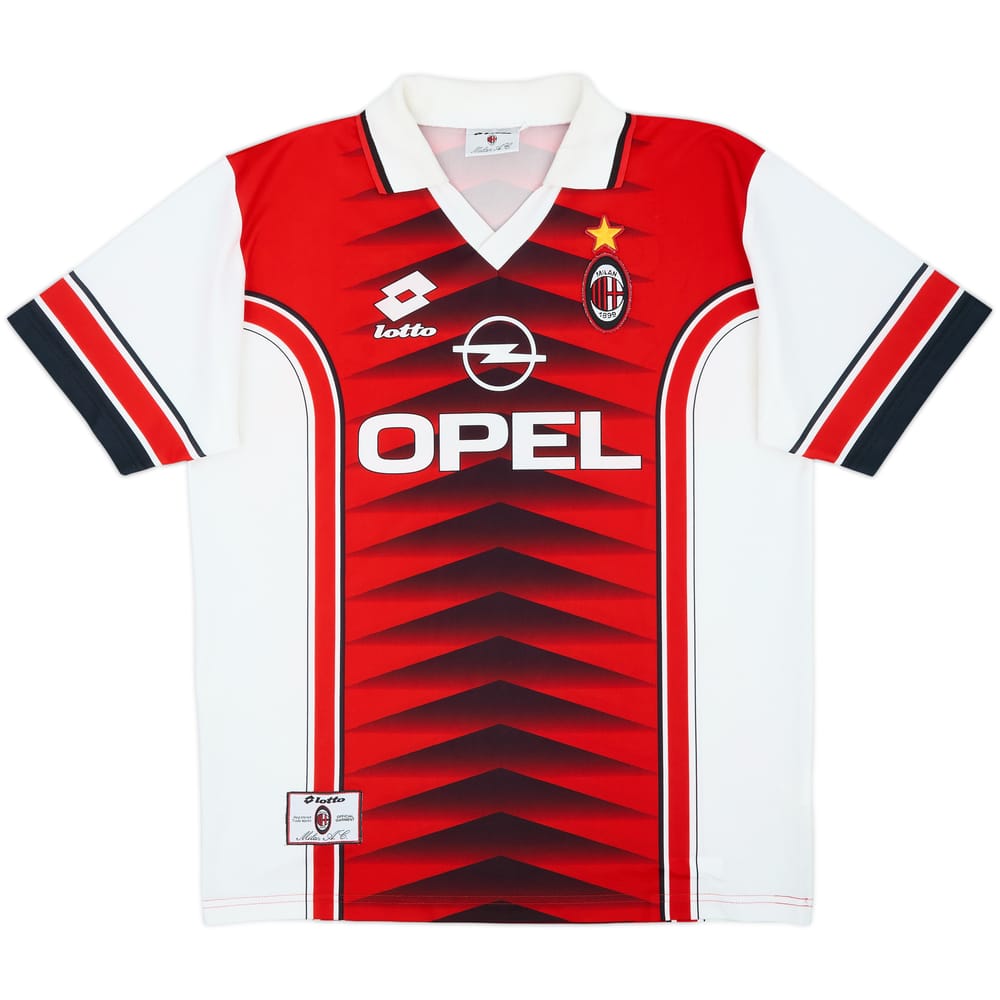 1996-97 AC Milan Lotto Training Shirt - 6/10 - (XL)