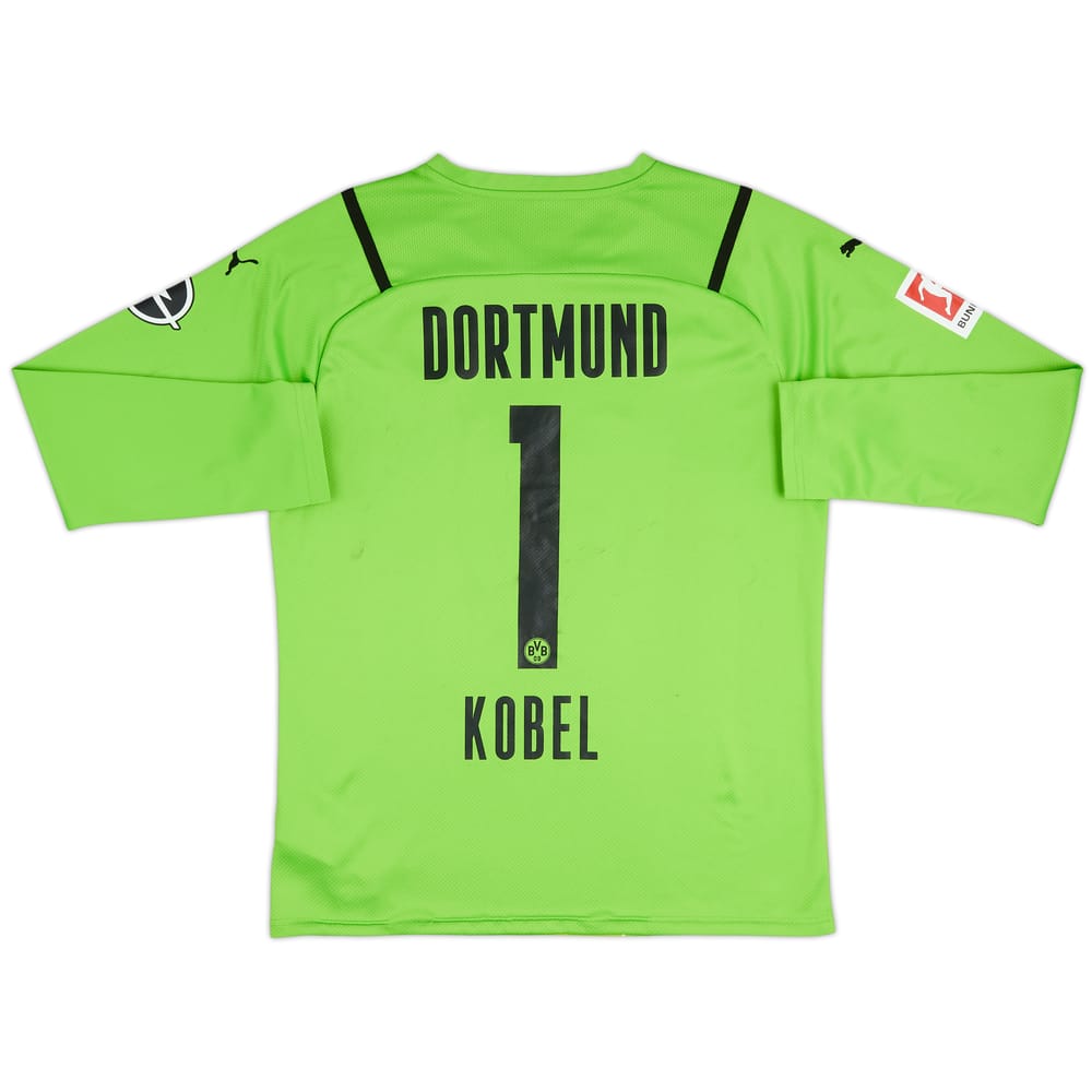2021-22 Borussia Dortmund GK Shirt Kobel #1 - 8/10 - (L)