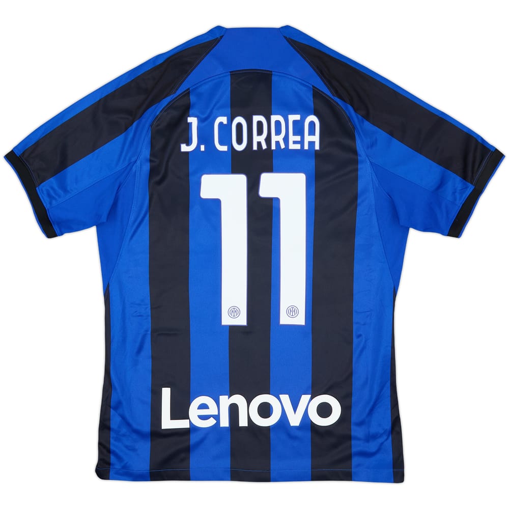 2022-23 Inter Milan Home Shirt J.Correa #11 - 9/10 - (M)