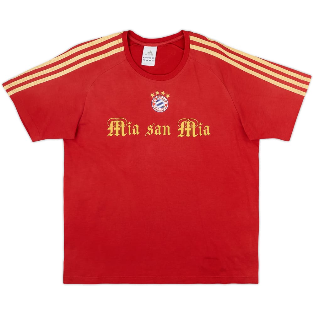 2011-12 Bayern Munich adidas Cotton Tee - 6/10 - (M)