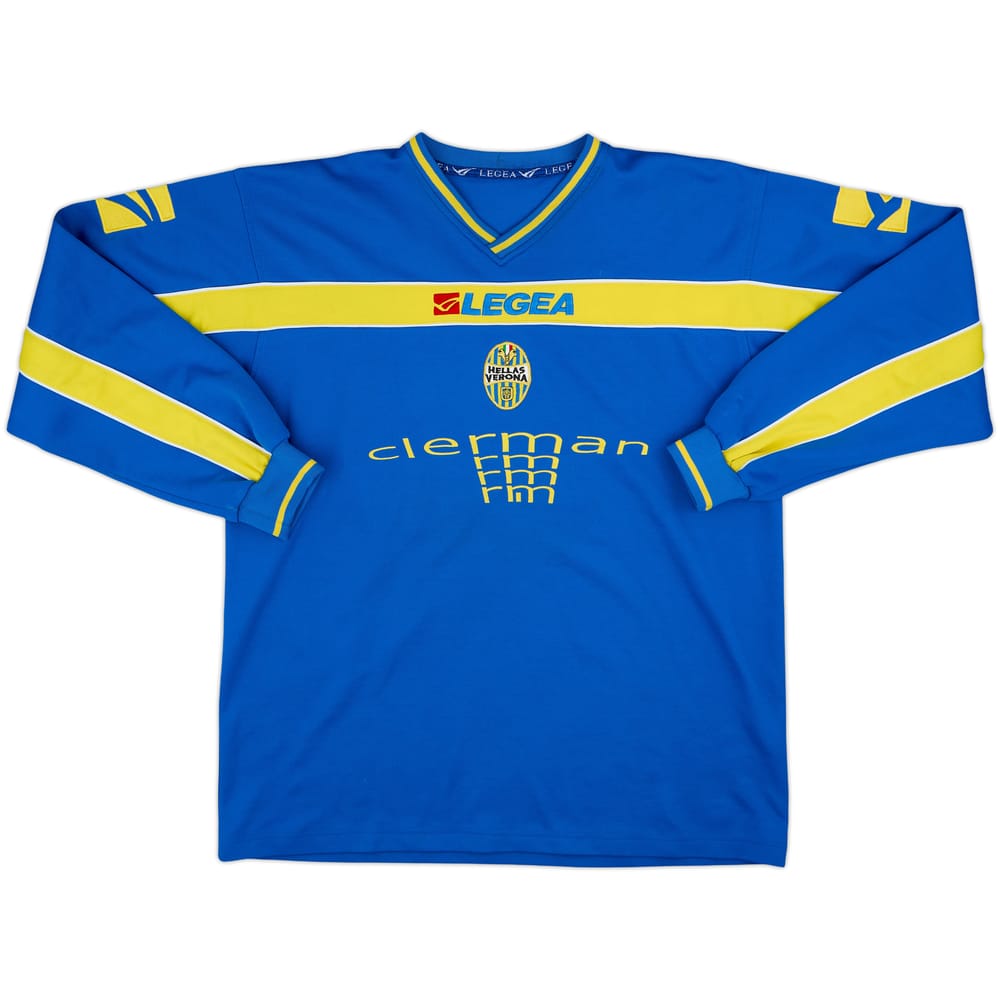 2003-04 Hellas Verona Legea Sweat Top - 8/10 - (XL)
