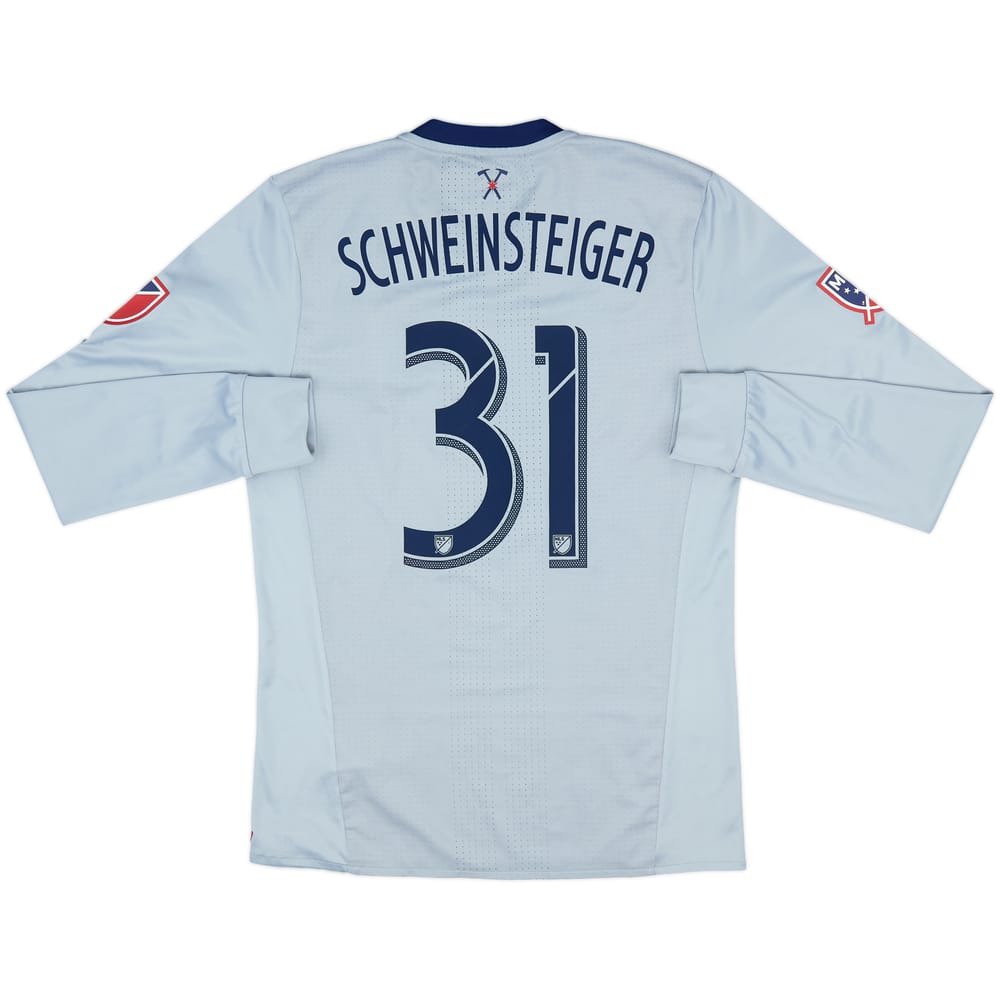 2017-18 Chicago Fire Authentic Away L/S Shirt Schweinsteiger #31 - 7/10 - (M)