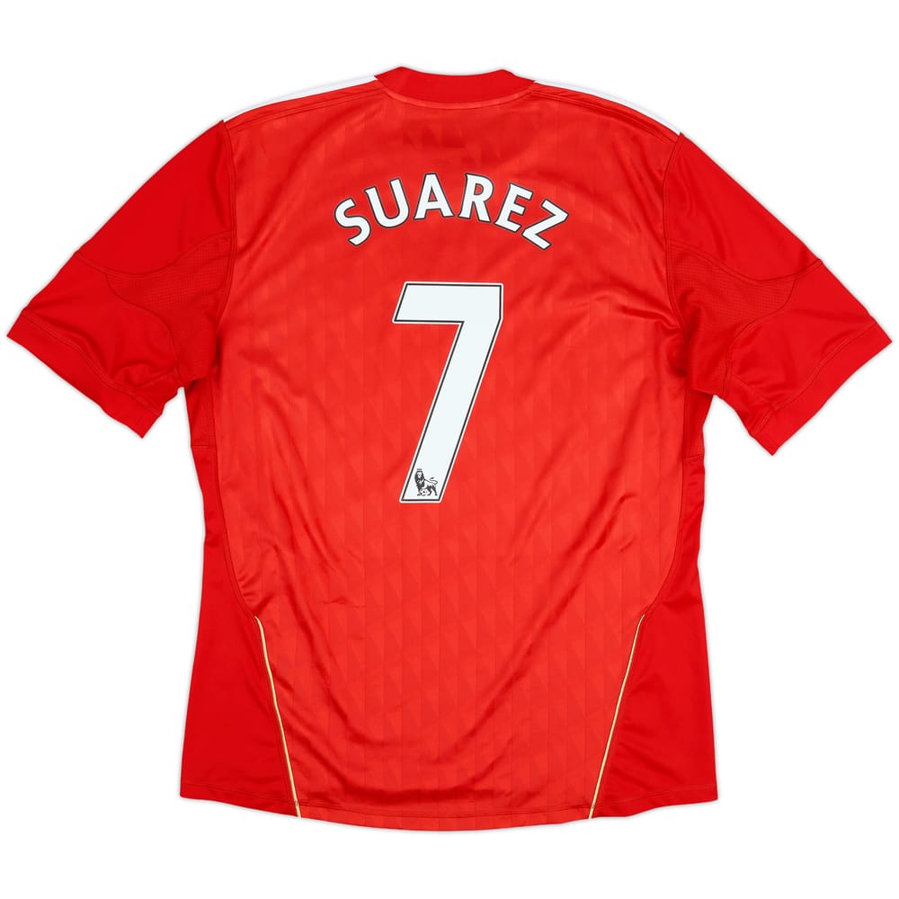 2010-12 Liverpool Home Shirt Suarez #7 - 5/10 - (L)