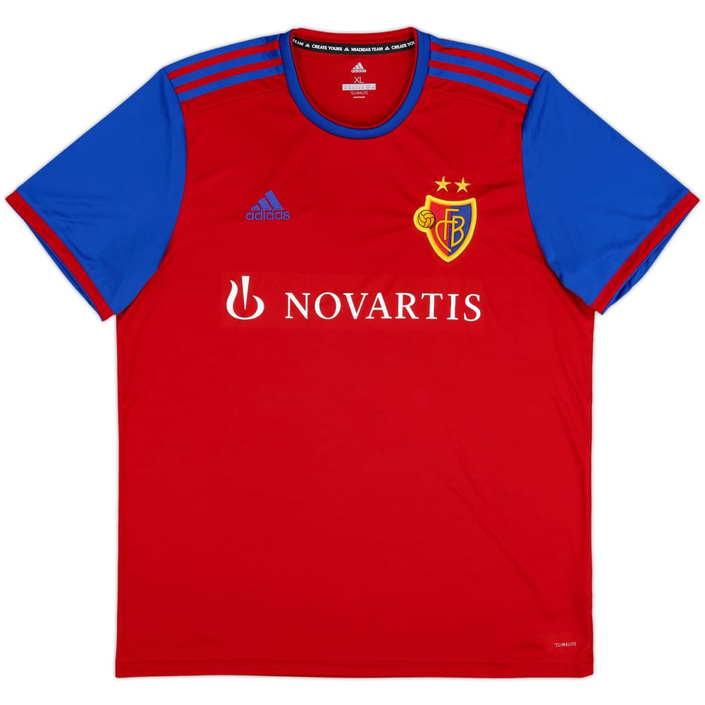 2019-20 FC Basel Home Shirt - 10/10 - (XL)