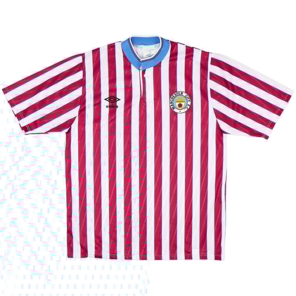 1988-90 Manchester City Away Shirt - 8/10 - (M)