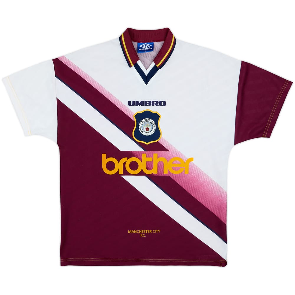 1996-97 Manchester City Away Shirt - 8/10 - (M)