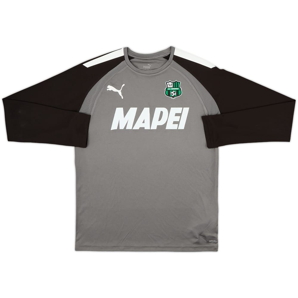 2020-21 Sassuolo Puma Training L/S Shirt - 8/10 - (L.Boys)