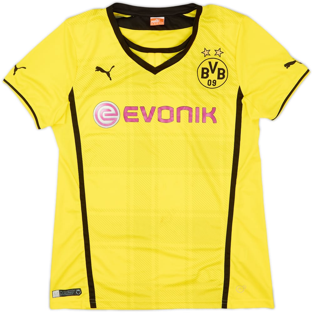 2013-14 Borussia Dortmund Home Shirt - 6/10 - (Women's M)