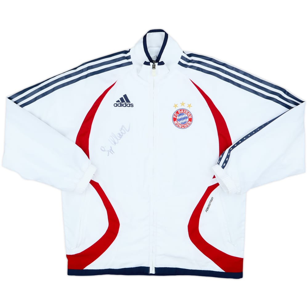 2006-07 Bayern Munich Signed adidas Formotion Track Jacket - 6/10 - (L.Boys)